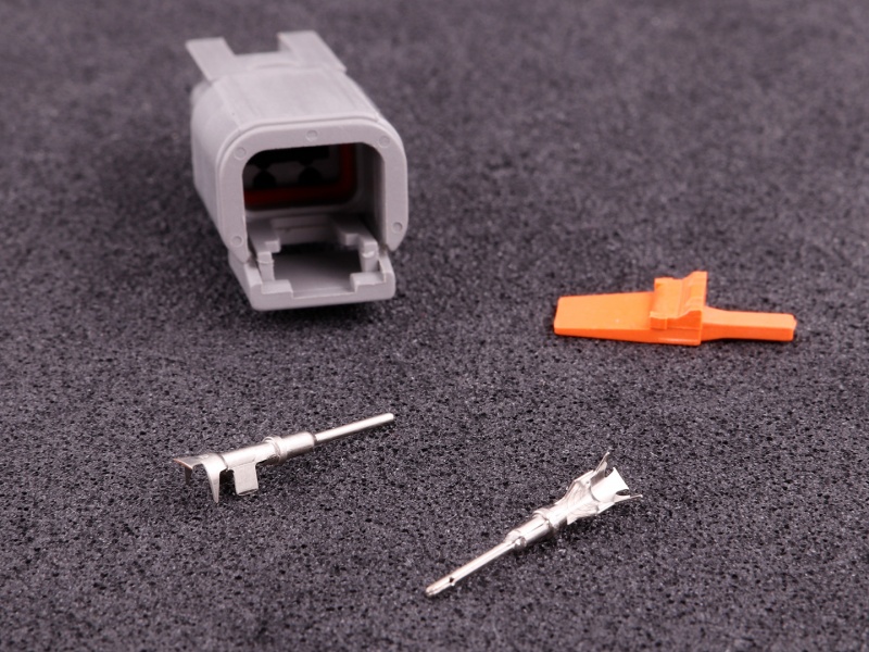 Maxx ECU Connector 2-way pin housing DTM
