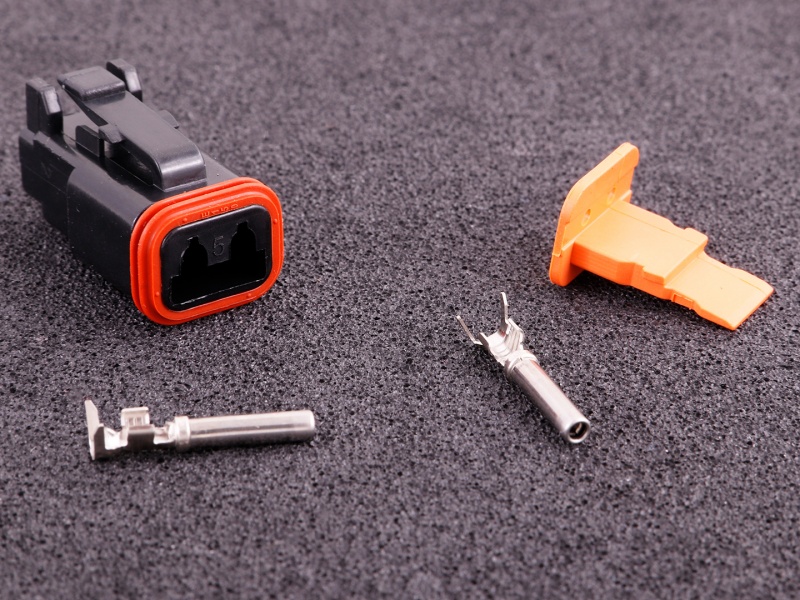 Maxx ECU Connector 2-way socket housing DT series