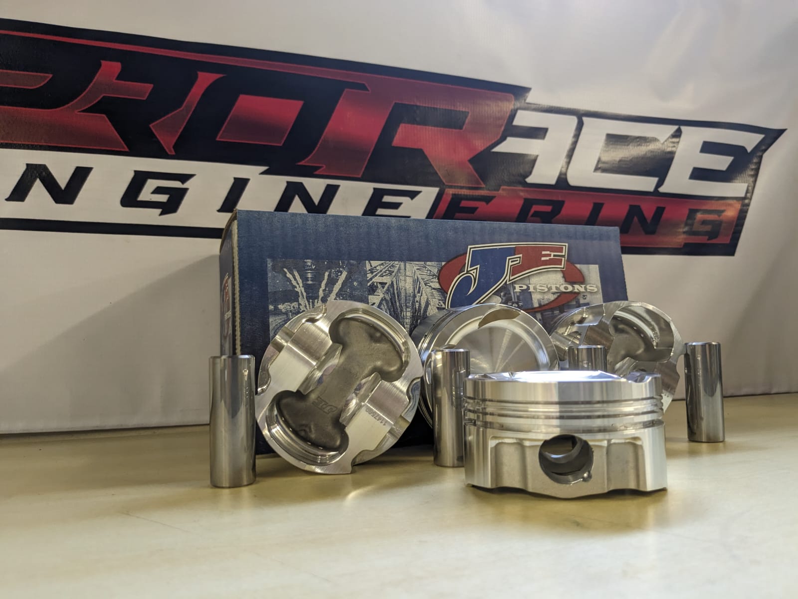 Jegs Racing Piston Rods JE 1.8T Stroker Piston & Pro Race 144×20 Rod Combo - Pro-Race Engineering