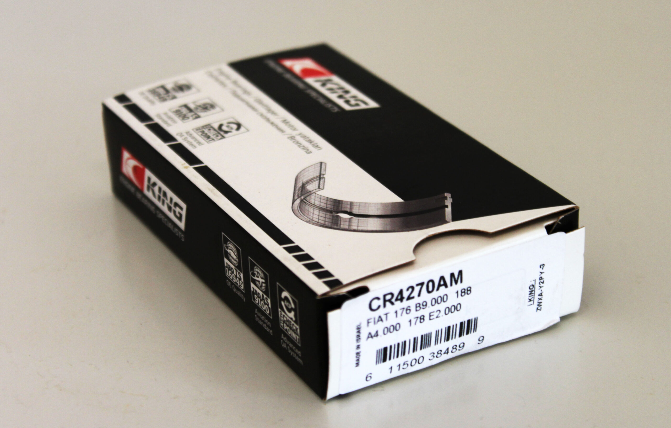 Conrod / Big end Bearings For Fiat 1.4