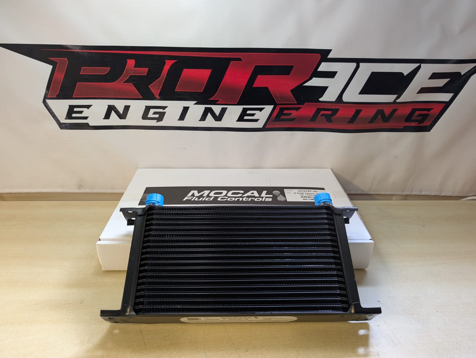 Add 19 row Mocal oil cooler
