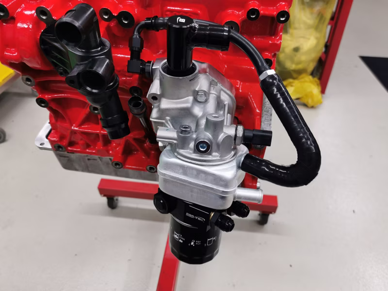 2.0L TFSI EA113 adapter for water pipe heat exchanger - Image 2