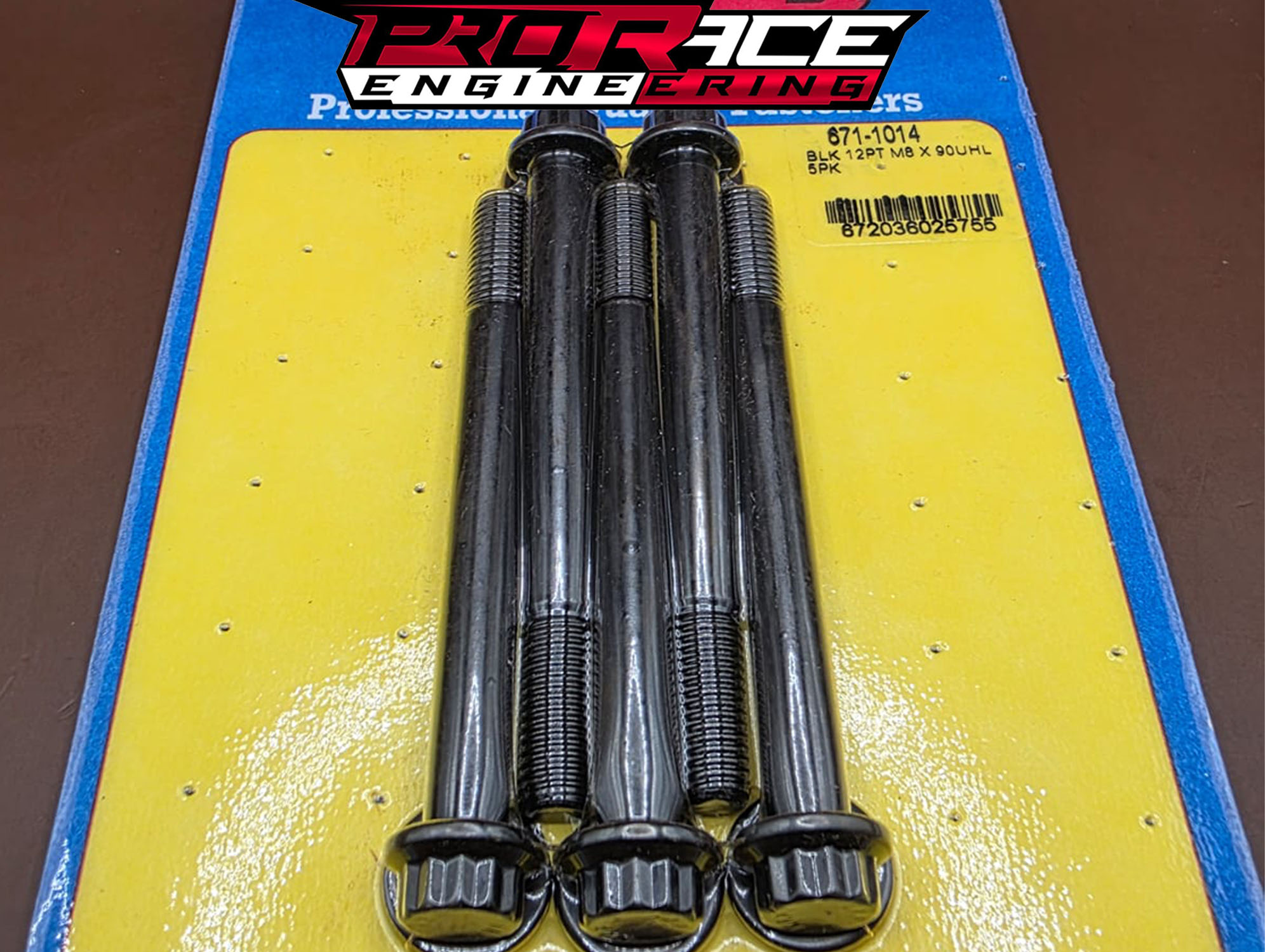 ARP M8 x 1.25 x 90 12pt black oxide bolts (Pack of 5)
