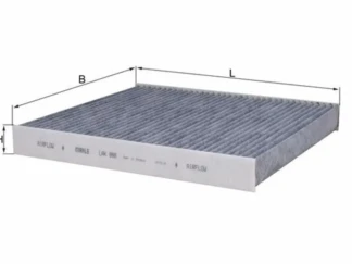 Mahle 253x235x30 Carbon Filter