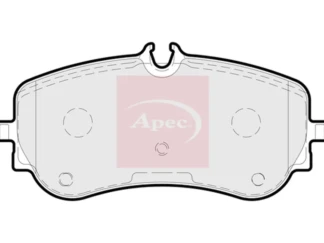 Apec 141mm Brake Pad Set Rear