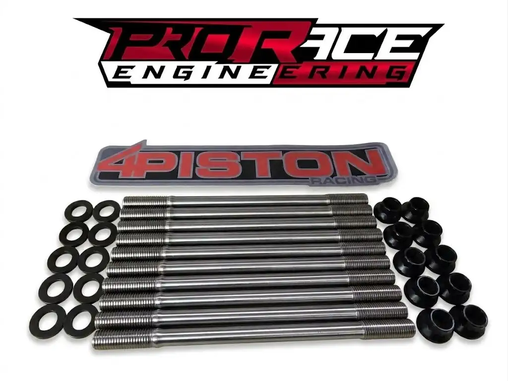 4 Piston Honda B16/B18C/K20/K24 625+ Extreme Duty Head-Studs