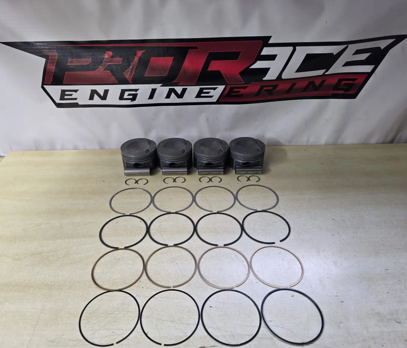 Mahle 2.0 TSI EA888 Gen 3 9.5:1 Compression Pistons (Non-coated)